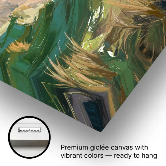 Dunedin Otago Peninsula - Canvas Wall Art - Gallery Wrap Corner