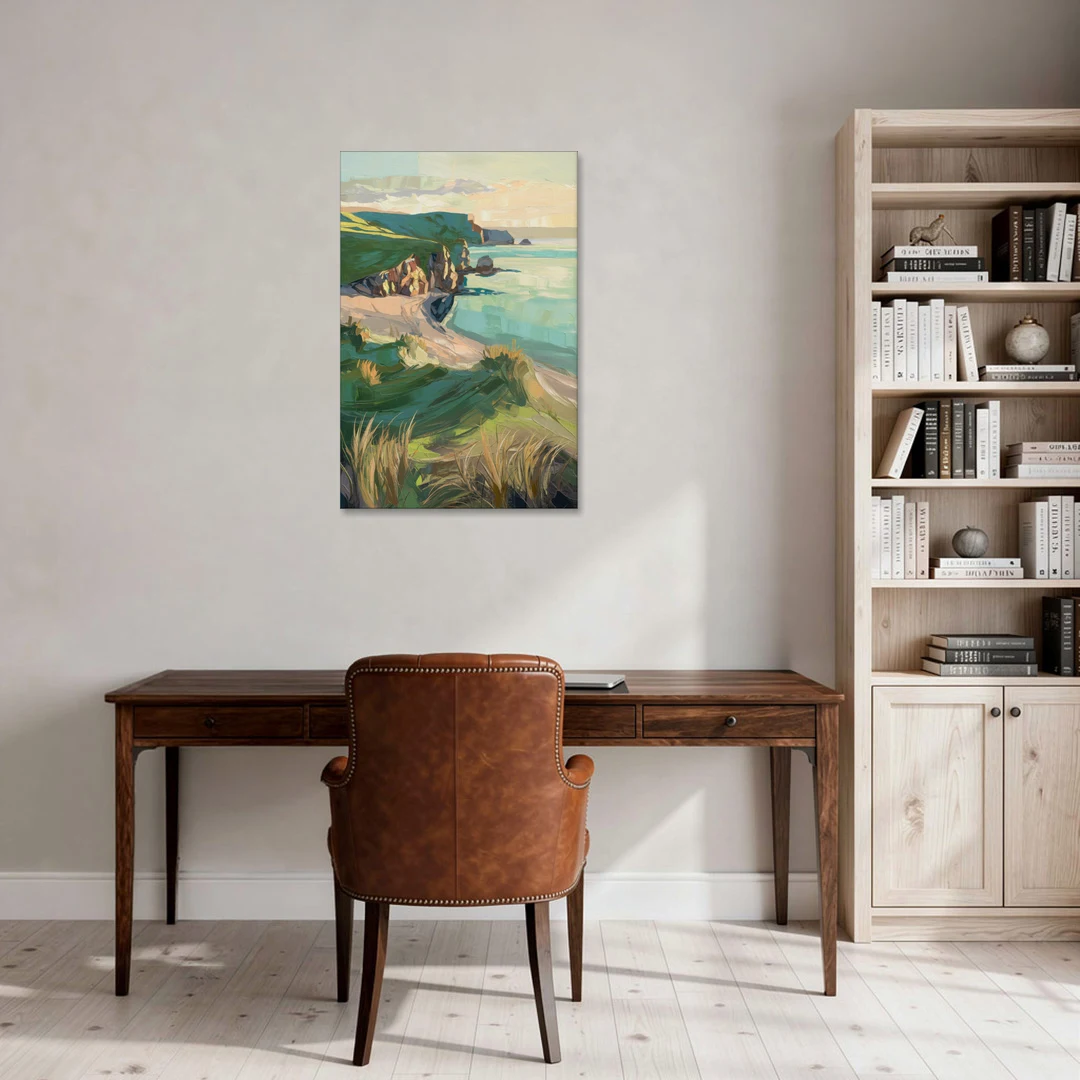 Dunedin Otago Peninsula - Canvas Wall Art - Office - 24x36