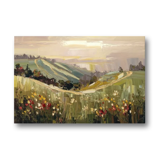 Dunedin Scenic Hills - Canvas Wall Art - Front