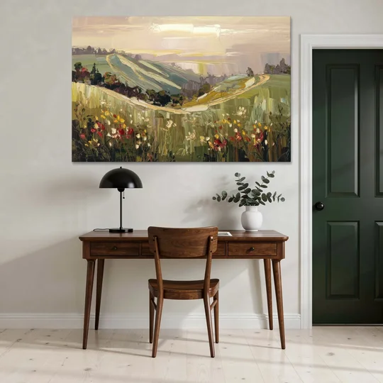 Dunedin Scenic Hills - Canvas Wall Art - Office - 60x40