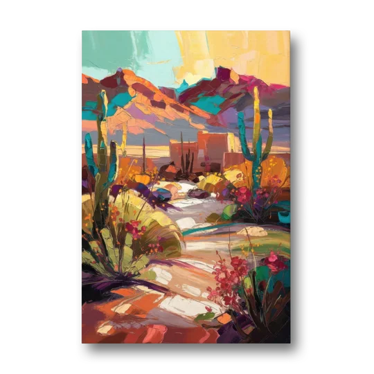 El Paso Borderland Beauty - Canvas Wall Art - Front