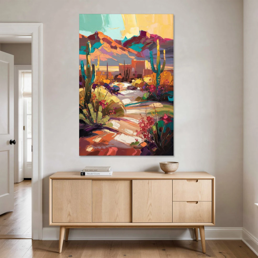 El Paso Borderland Beauty - Canvas Wall Art - Coffee Table - 40x60