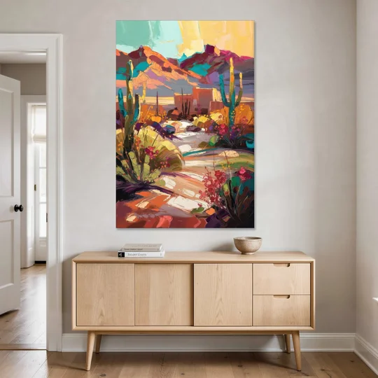 El Paso Borderland Beauty - Canvas Wall Art - Coffee Table - 40x60
