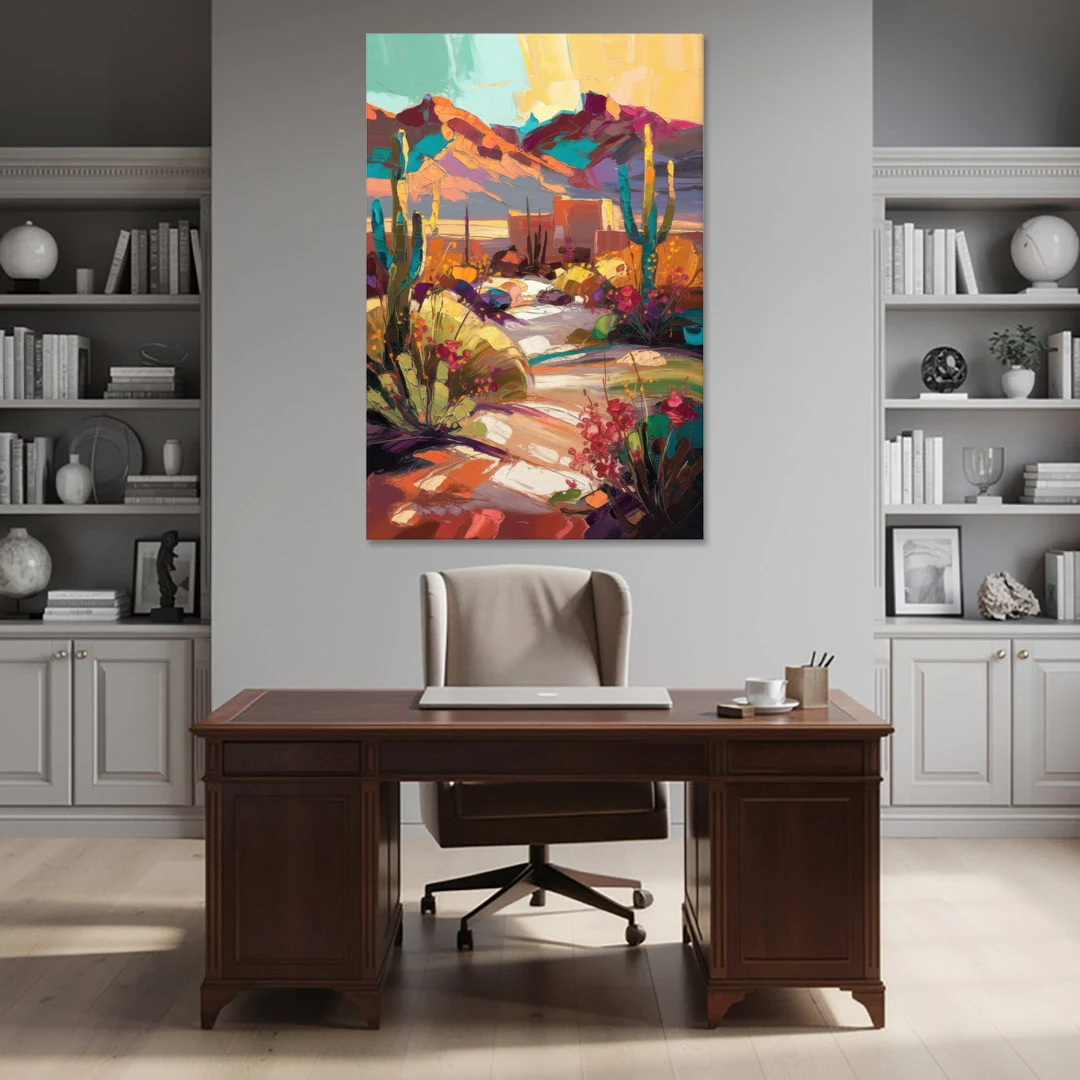 El Paso Borderland Beauty - Canvas Wall Art - Office - 40x60