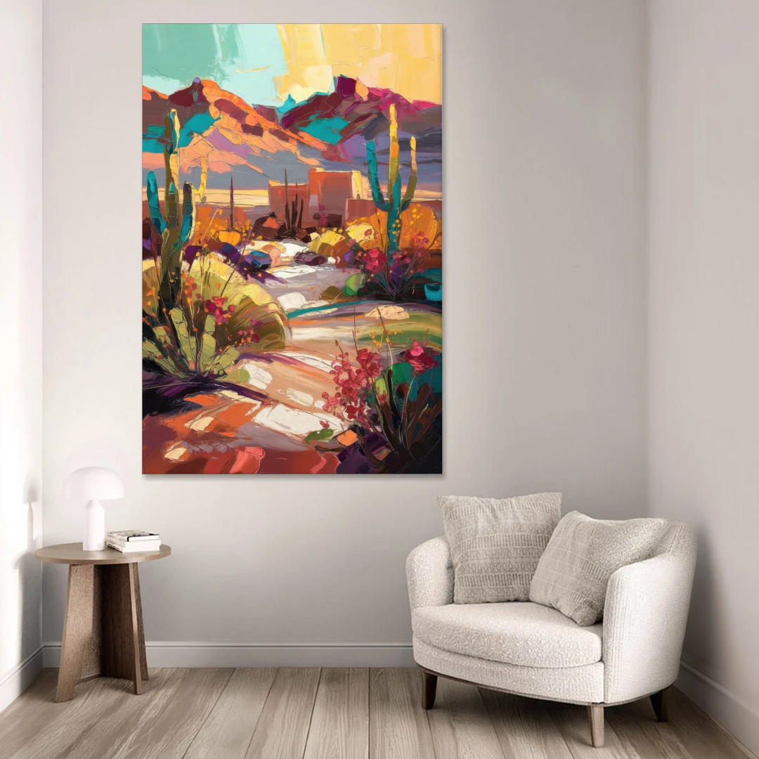 El Paso Borderland Beauty - Canvas Wall Art - Sofa - 40x60