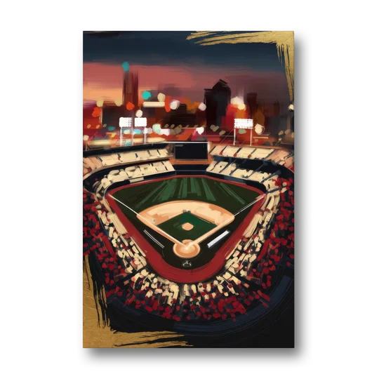 El Paso Chihuahuas Baseball - Canvas Wall Art - Front