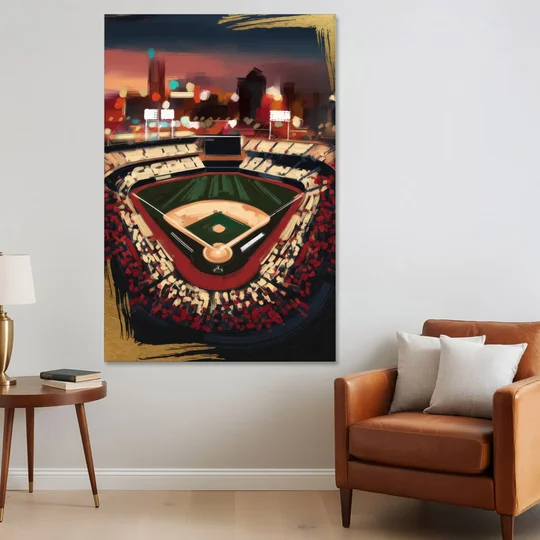 El Paso Chihuahuas Baseball - Canvas Wall Art - Sofa - 40x60