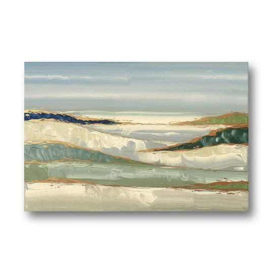 Eugene Abstract Landscape - Canvas Wall Art - Front