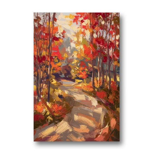 Eugene Autumn Scene - Canvas Wall Art - Front