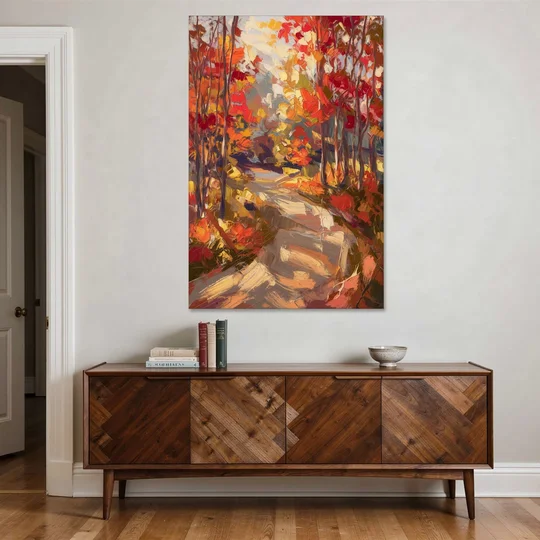 Eugene Autumn Scene - Canvas Wall Art - Coffee Table - 40x60