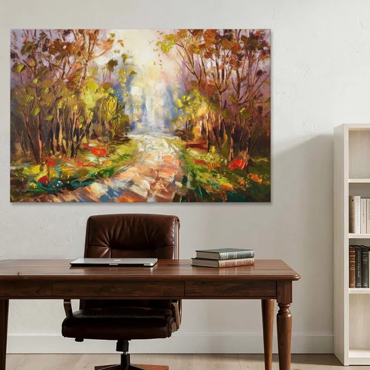 Fayetteville Nature Escape - Canvas Wall Art - Office - 60x40