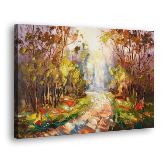 Fayetteville Nature Escape - Canvas Wall Art - Side