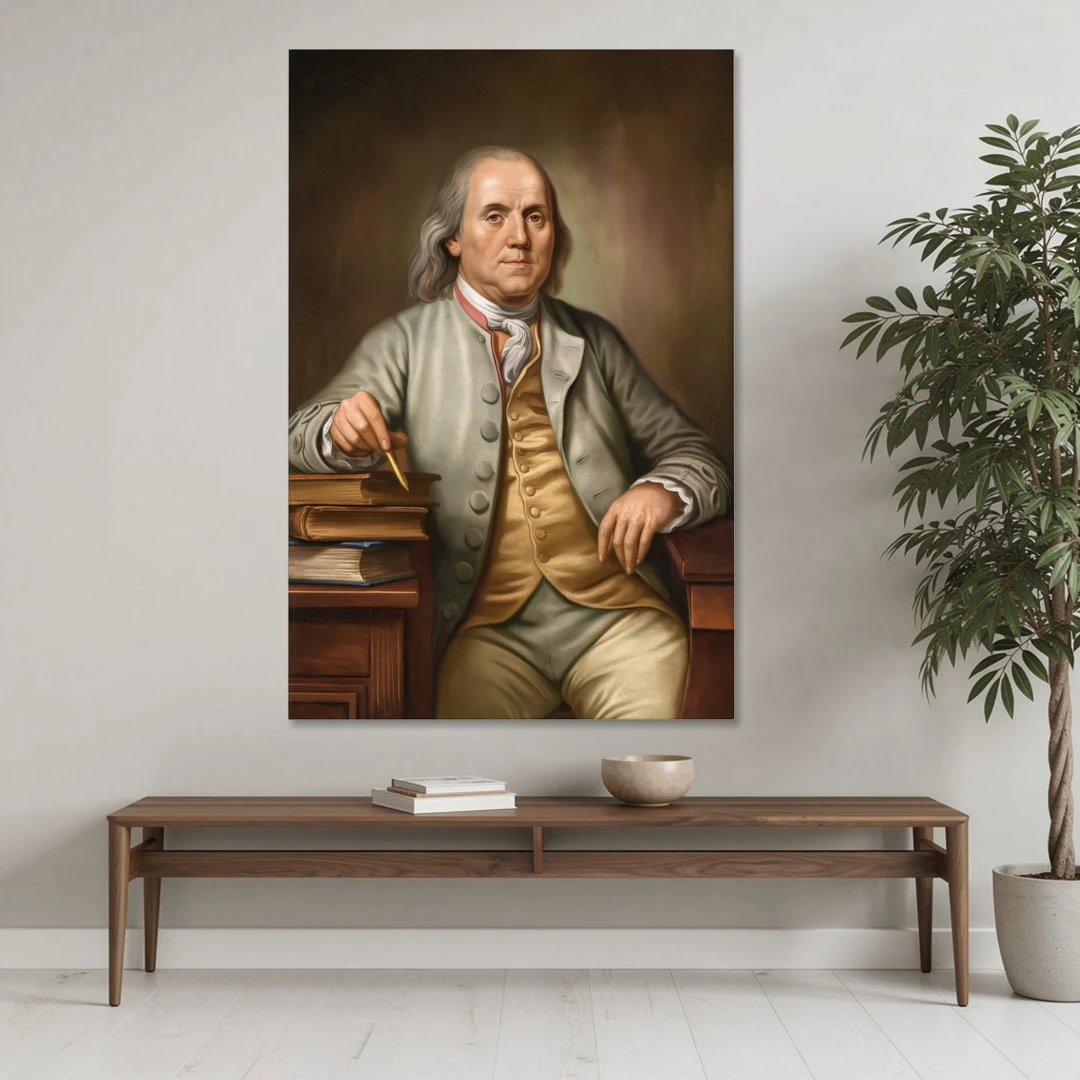 Franklin Cultural Heritage - Canvas Wall Art - Coffee Table - 40x60