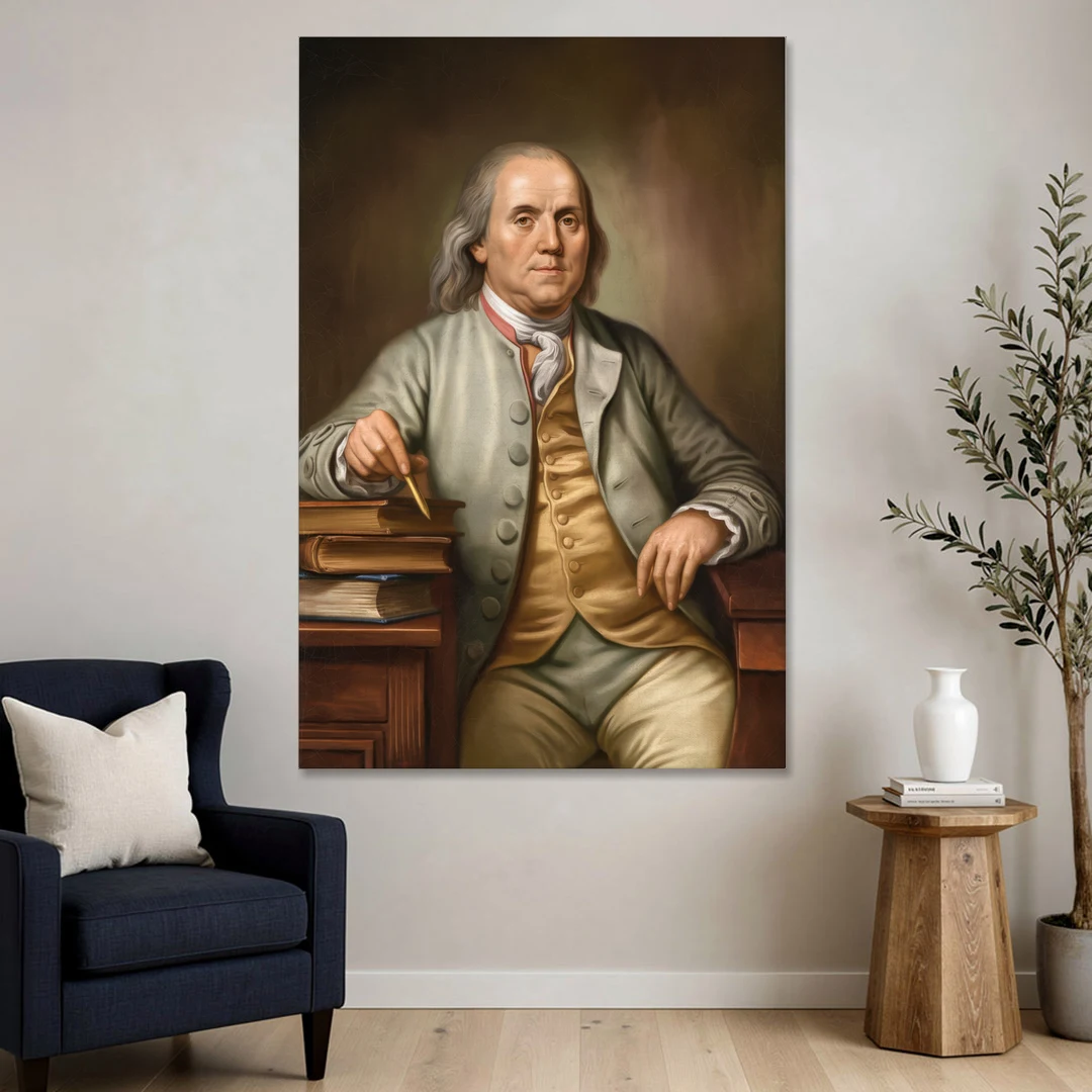 Franklin Cultural Heritage - Canvas Wall Art - Sofa - 40x60