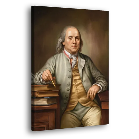 Franklin Cultural Heritage - Canvas Wall Art - Side