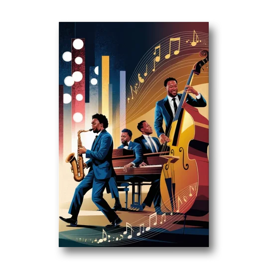 Franklin Music Legacy - Canvas Wall Art - Front