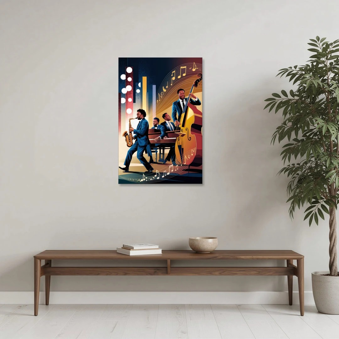 Franklin Music Legacy - Canvas Wall Art - Coffee Table - 24x36