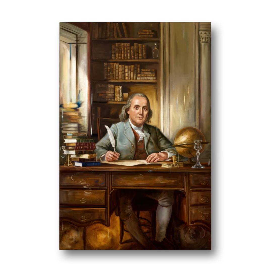 Franklin Timeless Elegance - Canvas Wall Art - Front