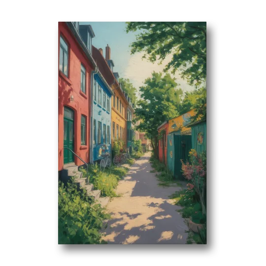 Freetown Christiania - Canvas Wall Art - Front