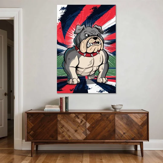 Fresno State Bulldogs Pride - Canvas Wall Art - Coffee Table - 40x60