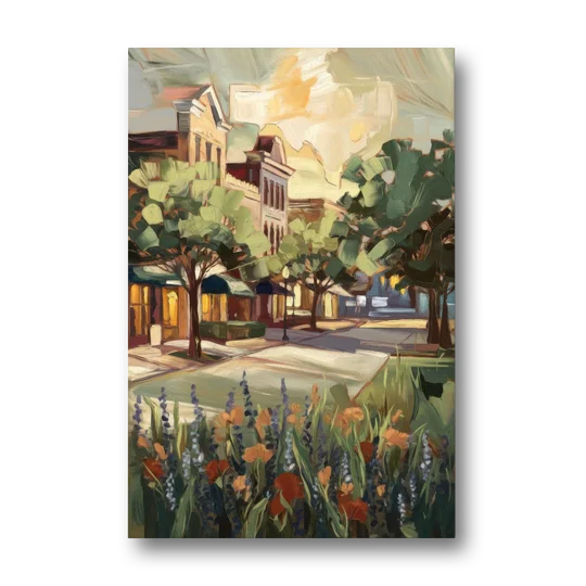 Garland Texas Pride - Canvas Wall Art - Front