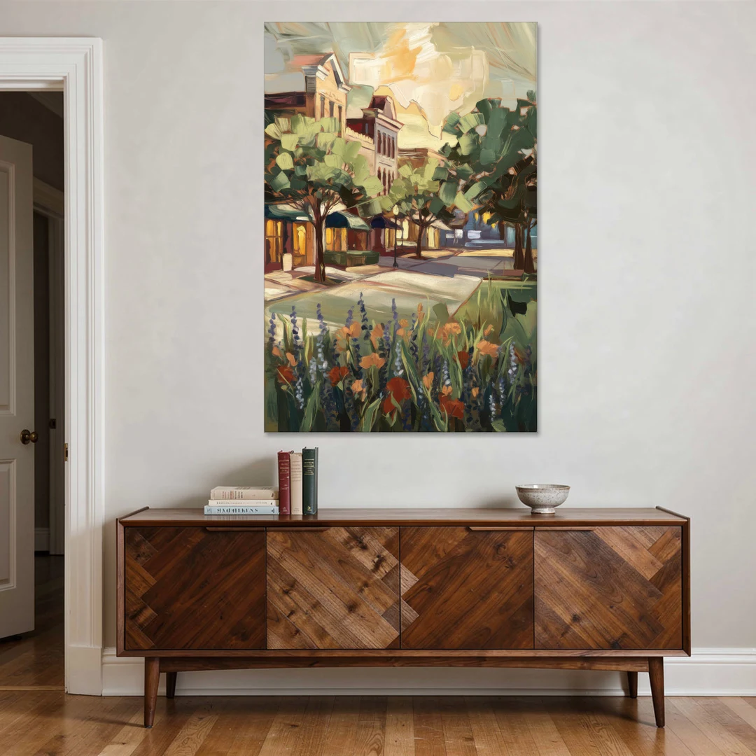 Garland Texas Pride - Canvas Wall Art - Coffee Table - 40x60