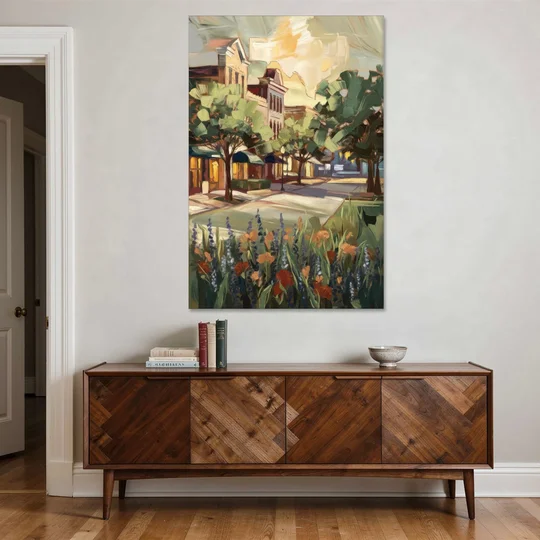 Garland Texas Pride - Canvas Wall Art - Coffee Table - 40x60