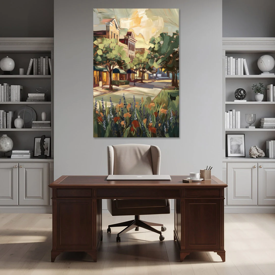 Garland Texas Pride - Canvas Wall Art - Office - 40x60