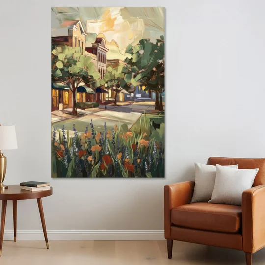 Garland Texas Pride - Canvas Wall Art - Sofa - 40x60