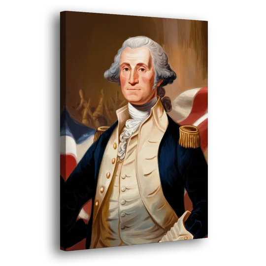 George Washington Legacy - Canvas Wall Art - Side