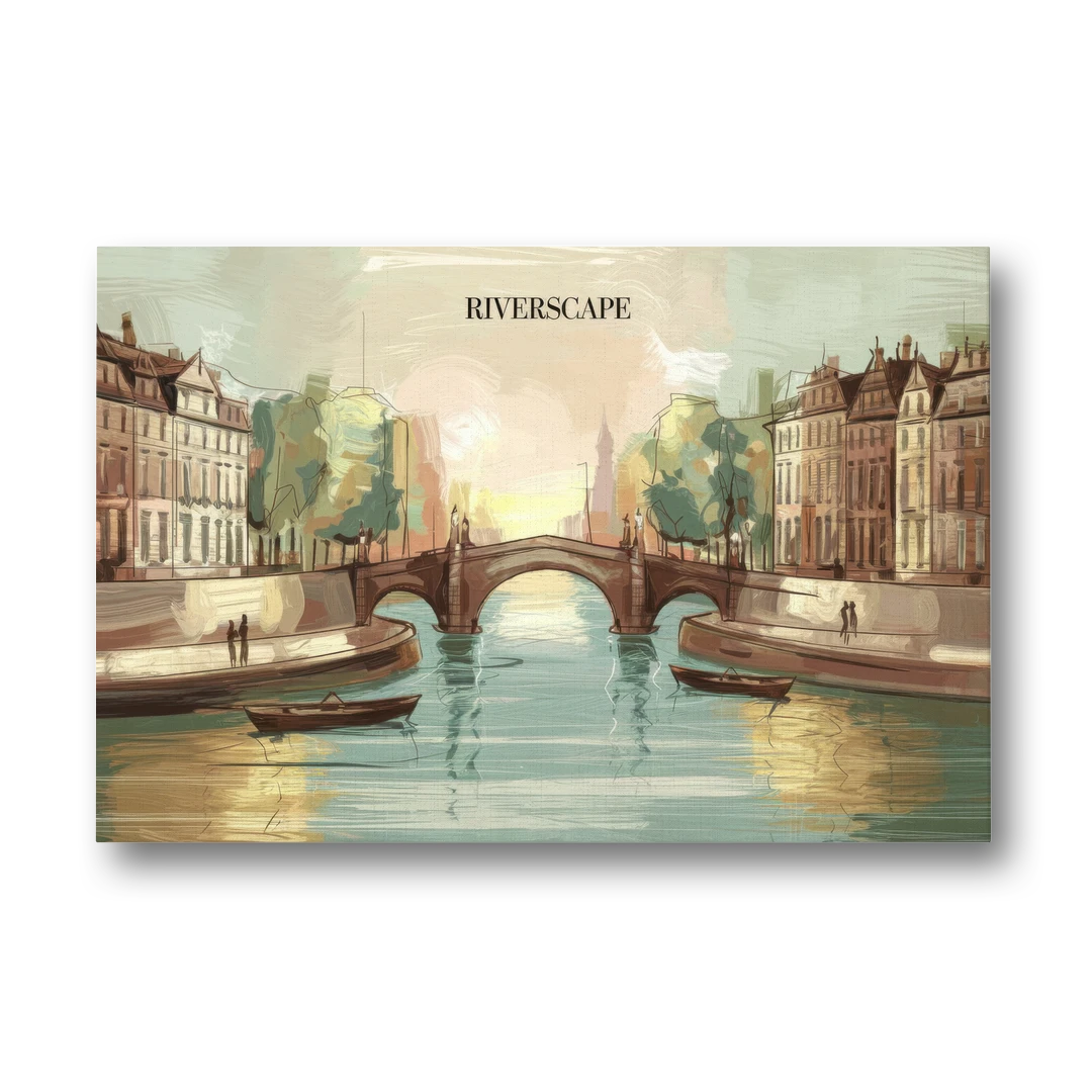 Glendale Urban Serenity - Canvas Wall Art - Front