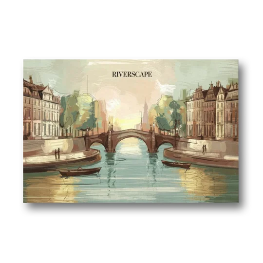 Glendale Urban Serenity - Canvas Wall Art - Front