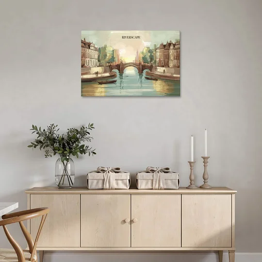 Glendale Urban Serenity - Canvas Wall Art - Coffee Table - 36x24
