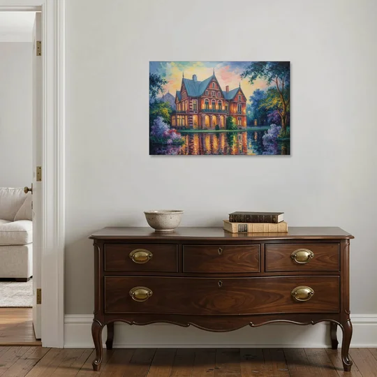 Goethe House Heritage - Canvas Wall Art - Coffee Table - 36x24