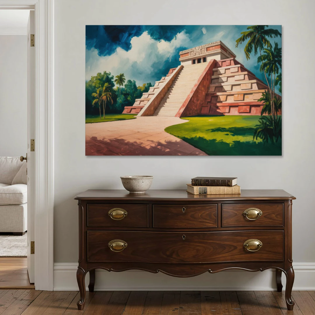 Gran Museo del Mundo Maya - Canvas Wall Art - Coffee Table - 60x40