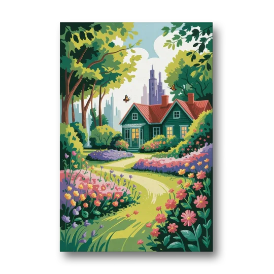 Green Gables Heritage - Canvas Wall Art - Front