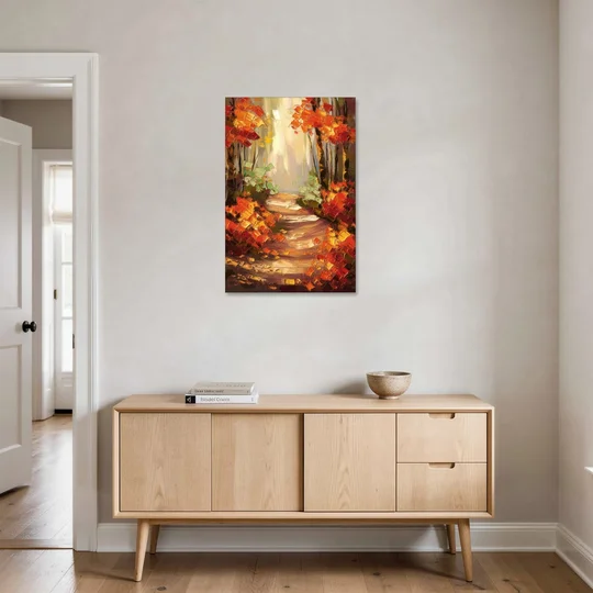 Greenville Nature Trails - Canvas Wall Art - Coffee Table - 24x36