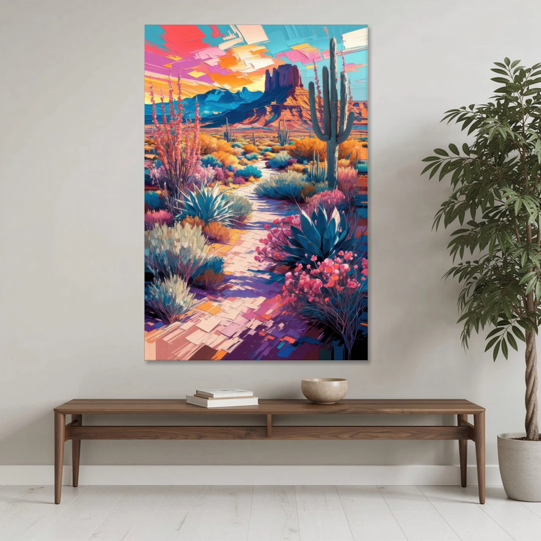 Henderson Desert Bloom - Canvas Wall Art - Coffee Table - 40x60