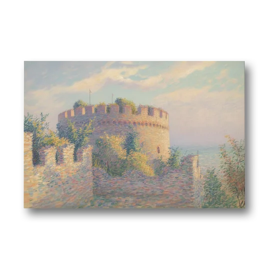 Heptapyrgion Fortress - Canvas Wall Art - Front