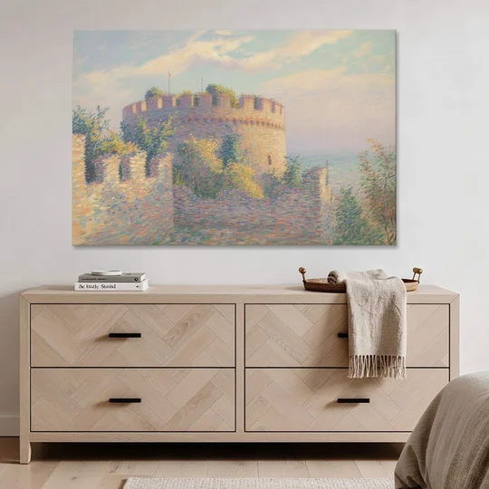 Heptapyrgion Fortress - Canvas Wall Art - Coffee Table - 60x40