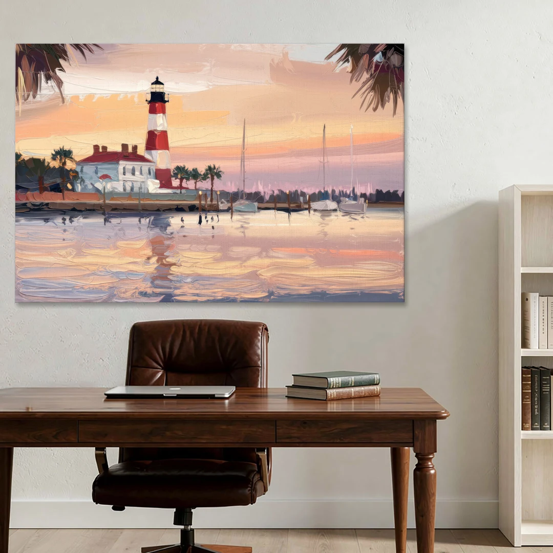 Hilton Head Island Palmetto Breeze - Canvas Wall Art - Office - 60x40