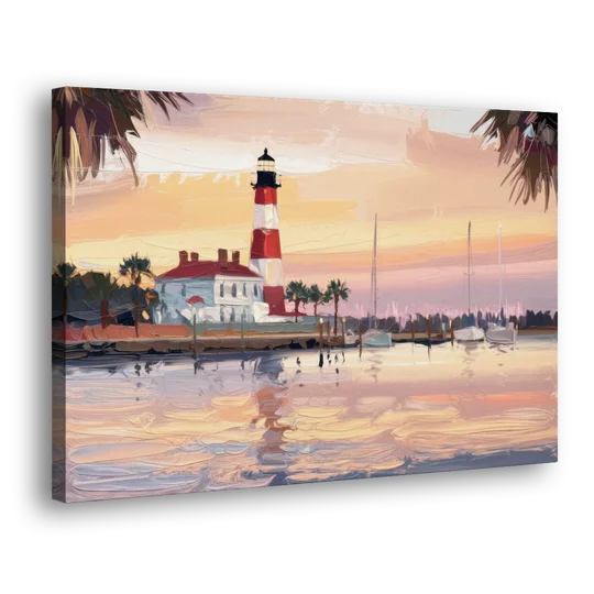 Hilton Head Island Palmetto Breeze - Canvas Wall Art - Side