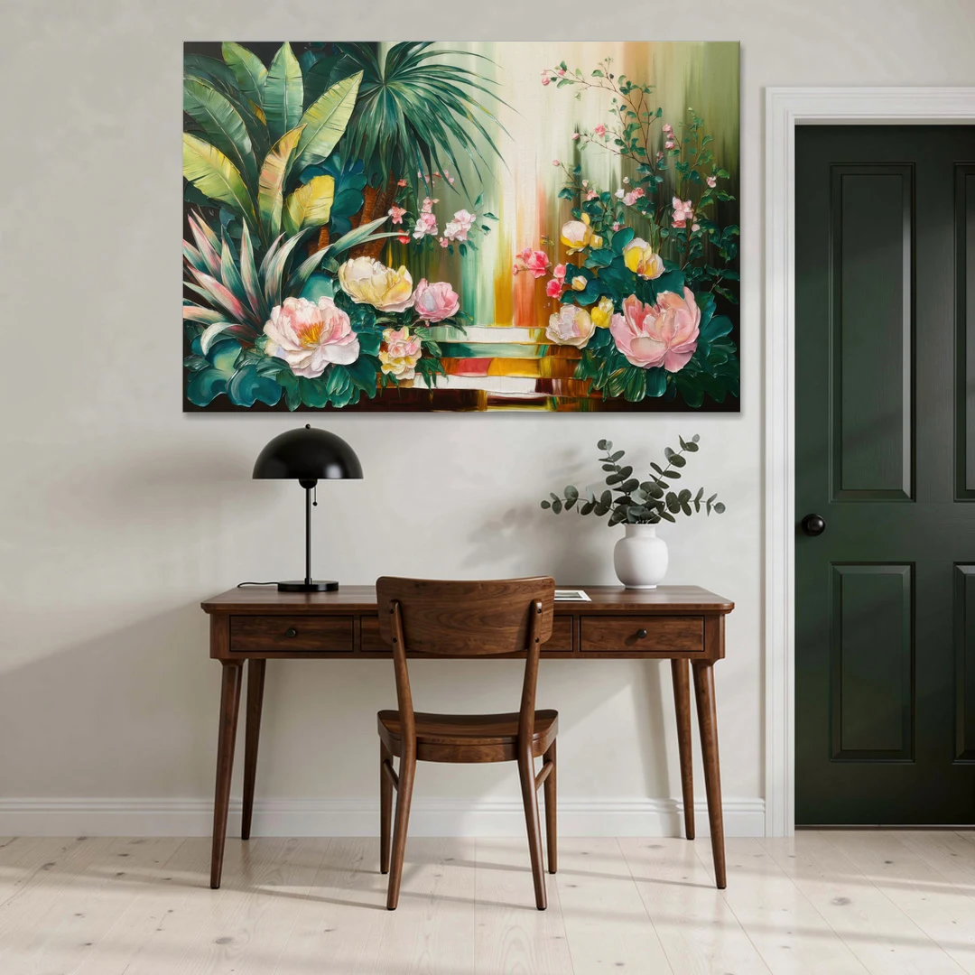 Huntsville Botanical Garden Bliss - Canvas Wall Art - Office - 60x40