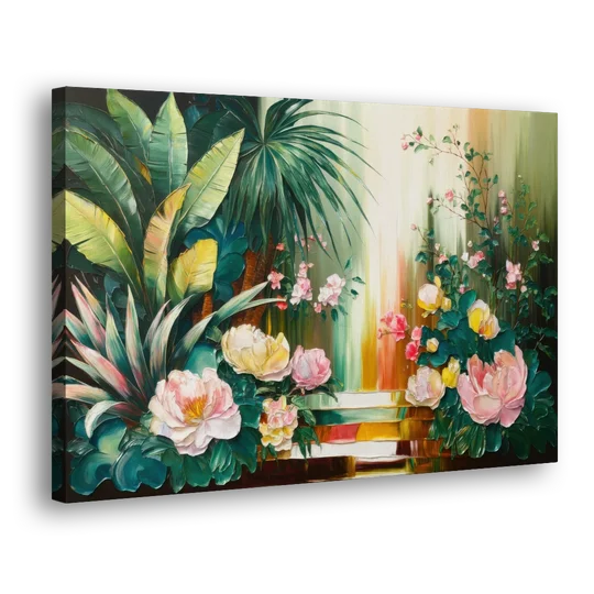 Huntsville Botanical Garden Bliss - Canvas Wall Art - Side