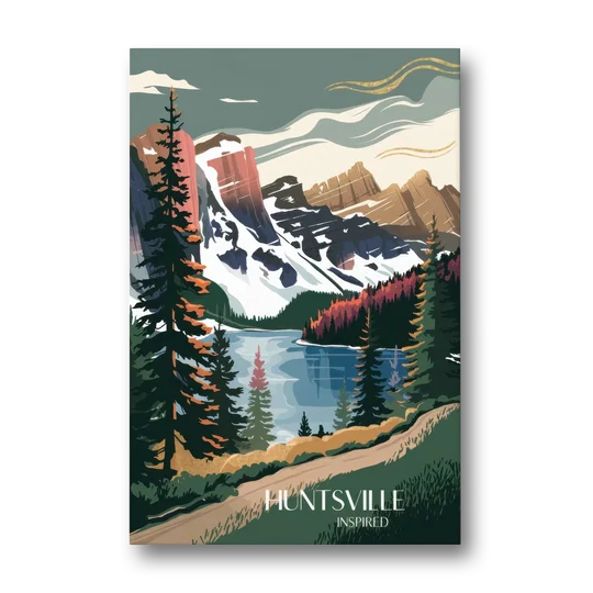 Huntsville Scenic Mountain View - Canvas Wall Art - Front