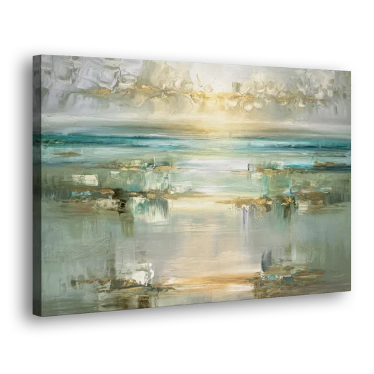 Irvine Coastal Serenity - Canvas Wall Art - Side