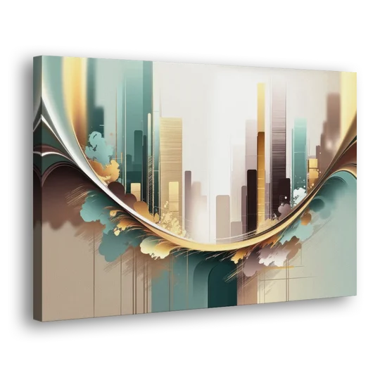 Irvine Modern Design - Canvas Wall Art - Side