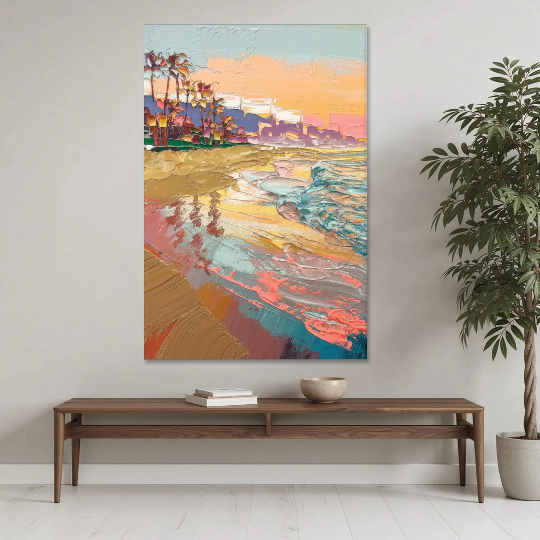 Irvine Orange County Vibes - Canvas Wall Art - Coffee Table - 40x60