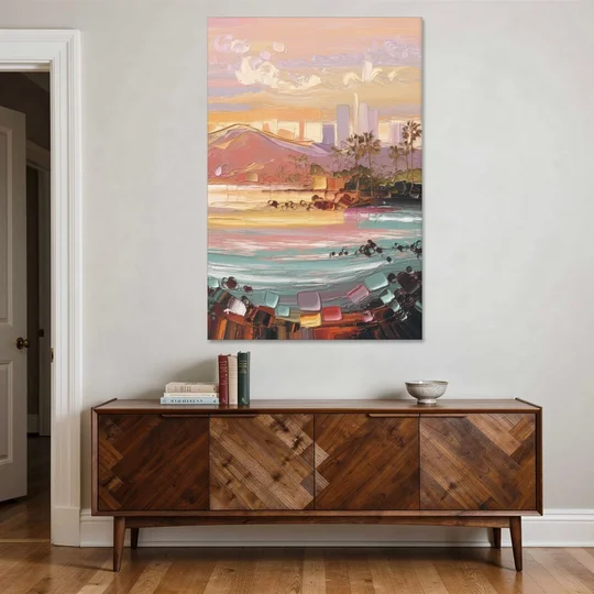 Irvine Sunset Views - Canvas Wall Art - Coffee Table - 40x60