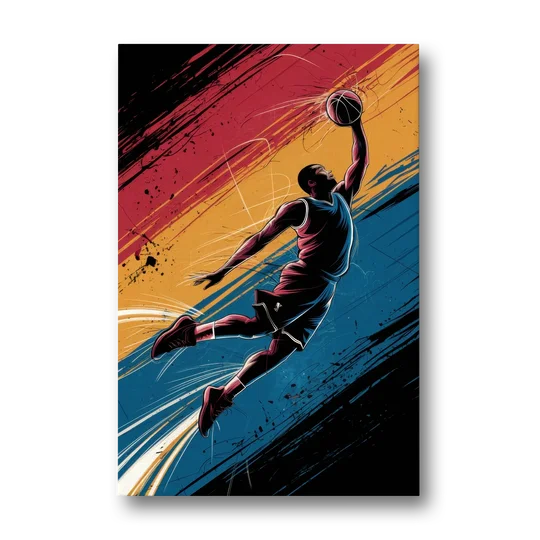 Irving Basketball Dreams - Canvas Wall Art - Front